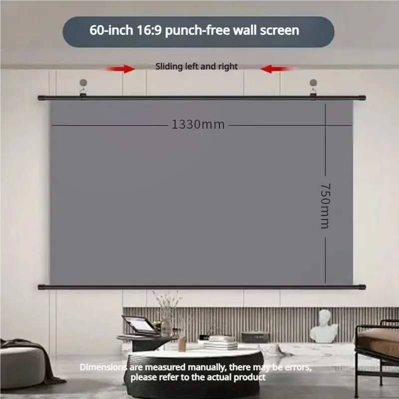 72Inch 4k Projection Screen