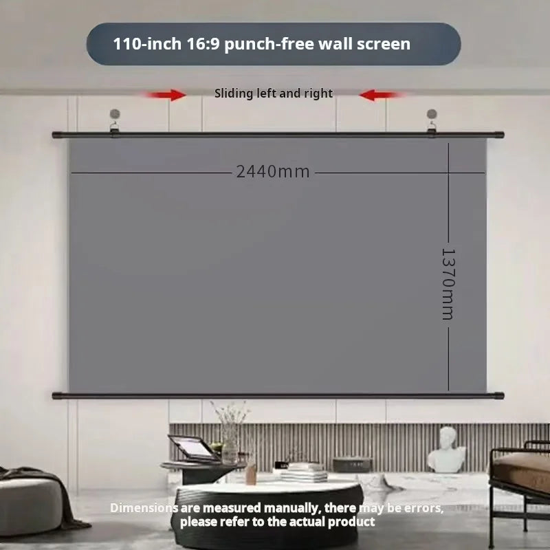 72Inch 4k Projection Screen