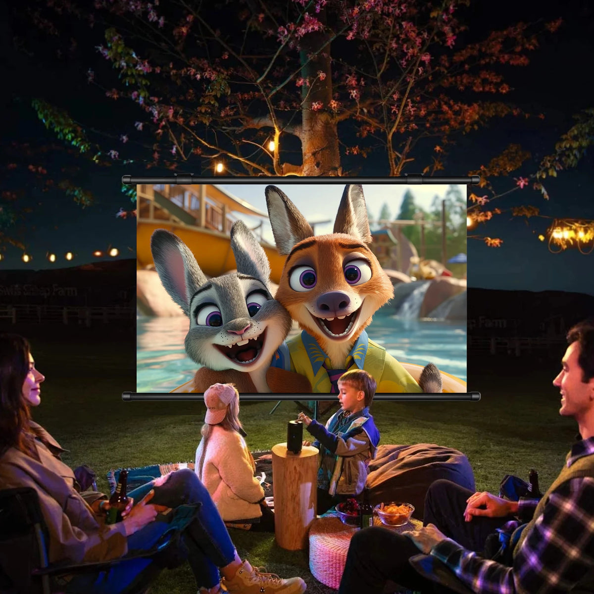 72Inch 4k Projection Screen