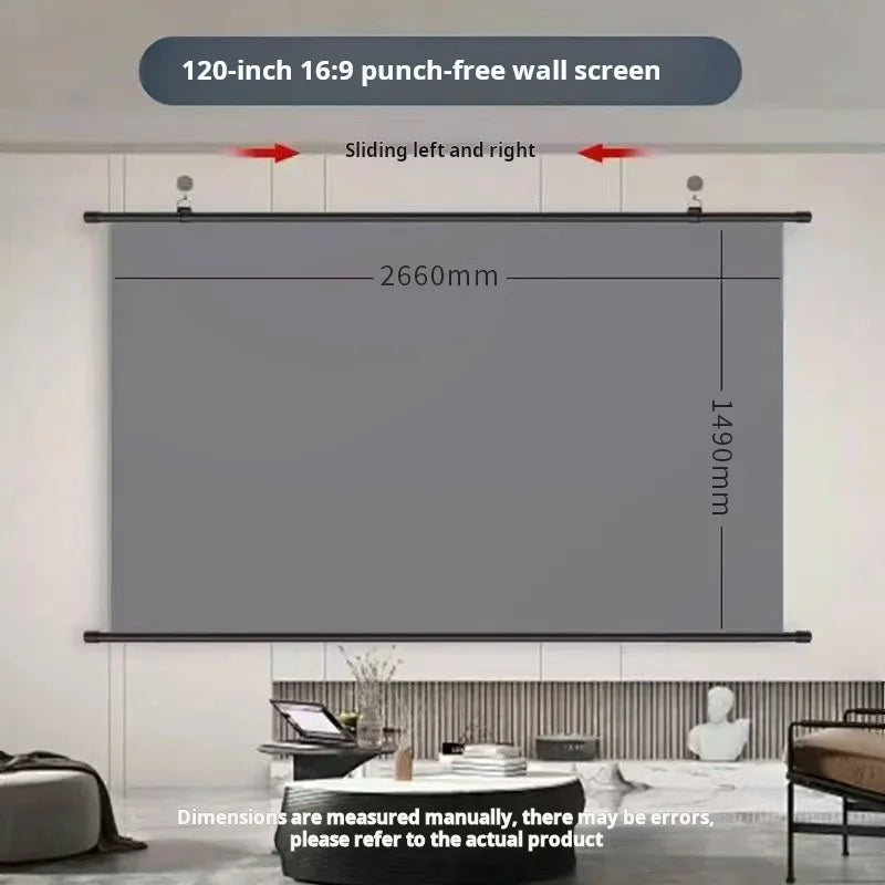 72Inch 4k Projection Screen